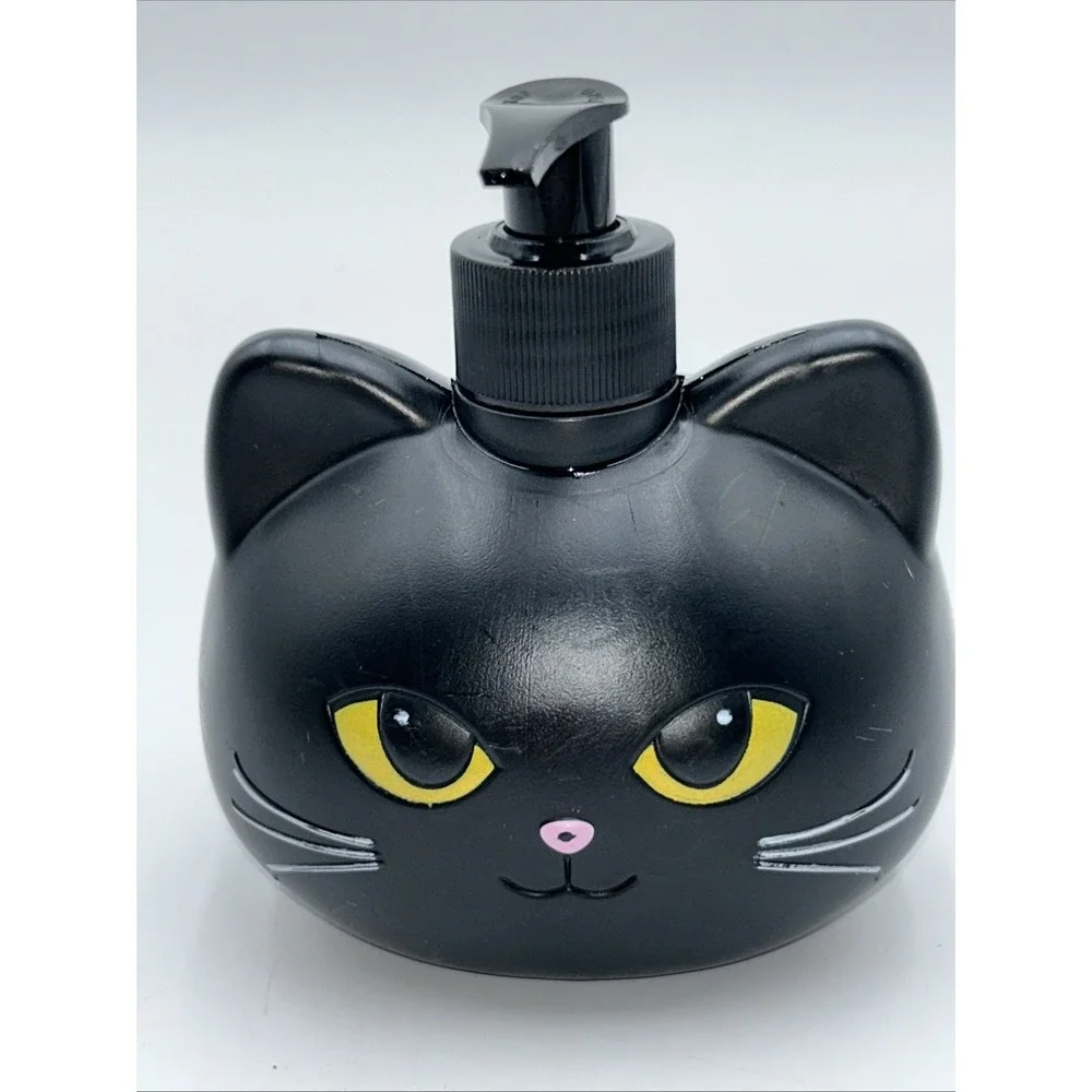 Black Cat Plastic Empty Blow Mold Refillable Soap Dispenser Bottle